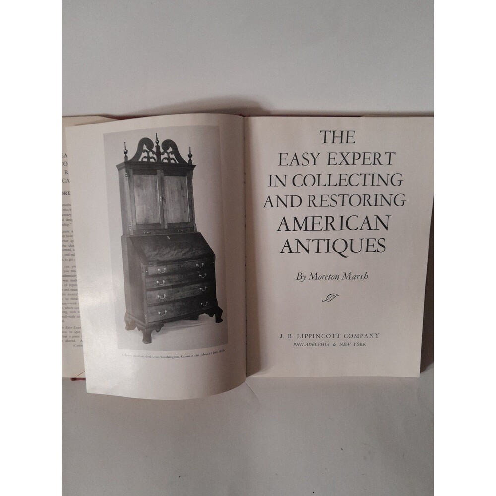 Vintage Hardcover Collecting and Restoring American Antiques, 1959 - Picture 2 of 5